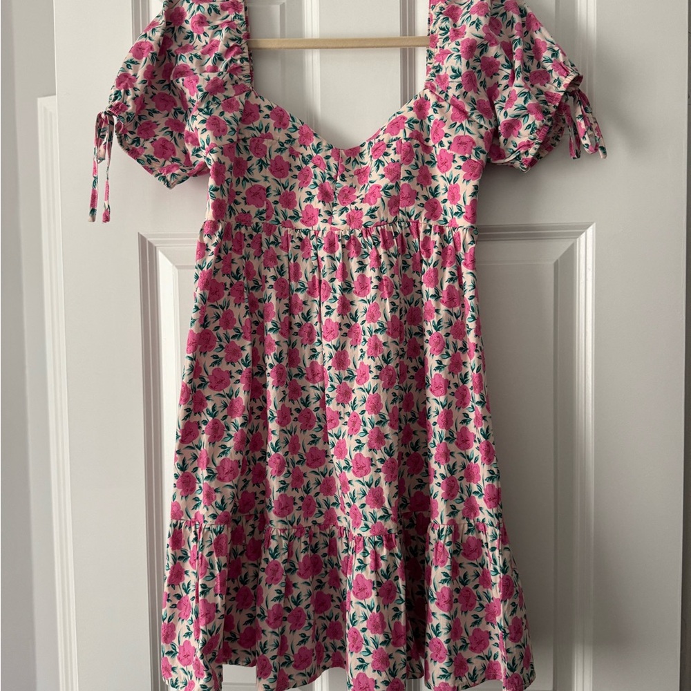 TCEC Pink Floral Dress